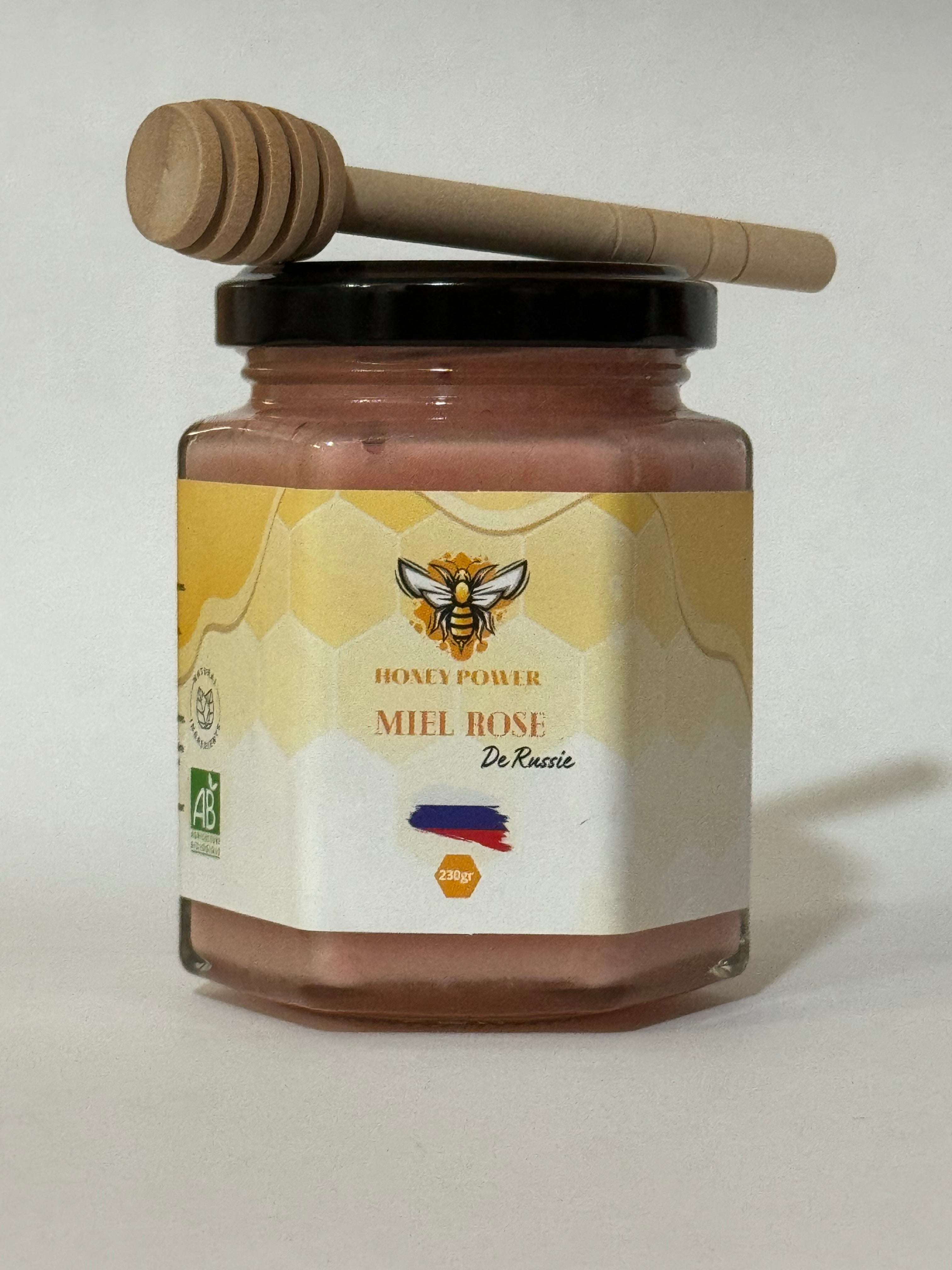 MIEL ROSE DE RUSSIE - 230gr